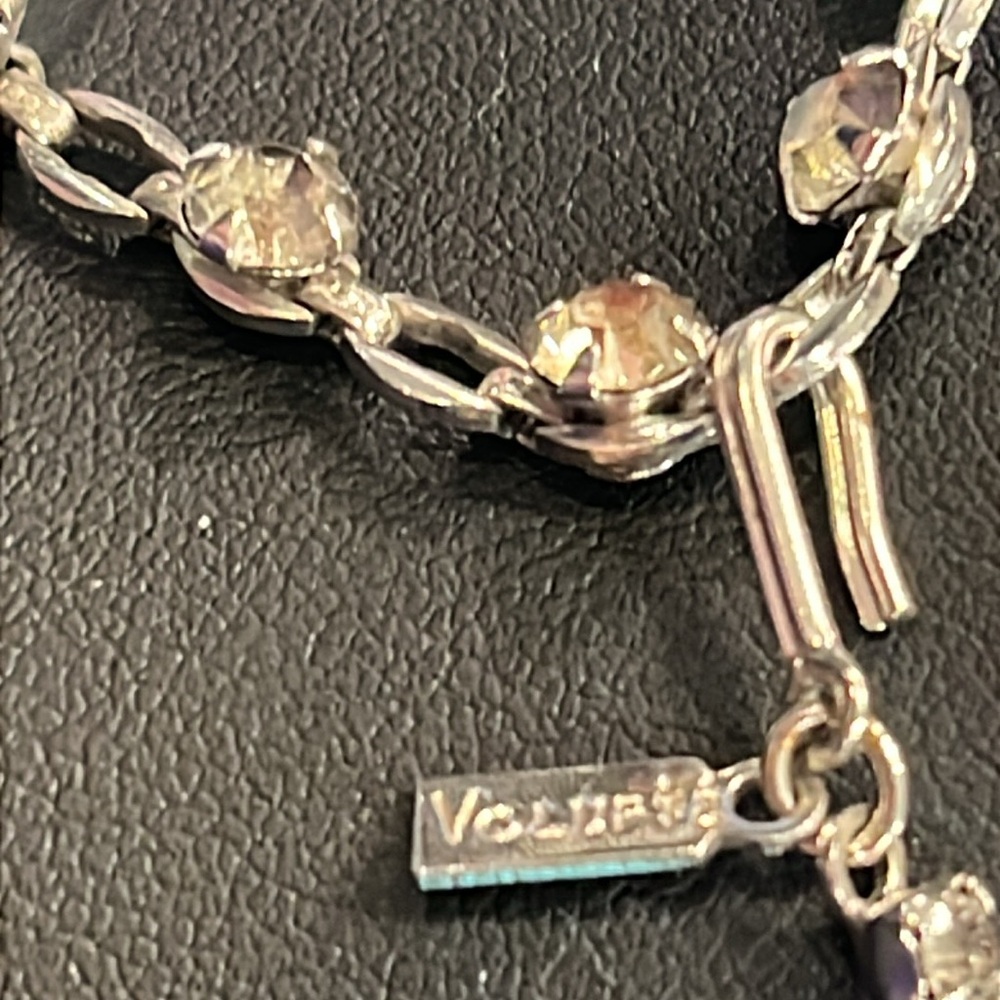 Volupte Vintage Rhinestone Necklace & Screw Back Earring Set. Beyond Exquisite. - Picture 8 of 16